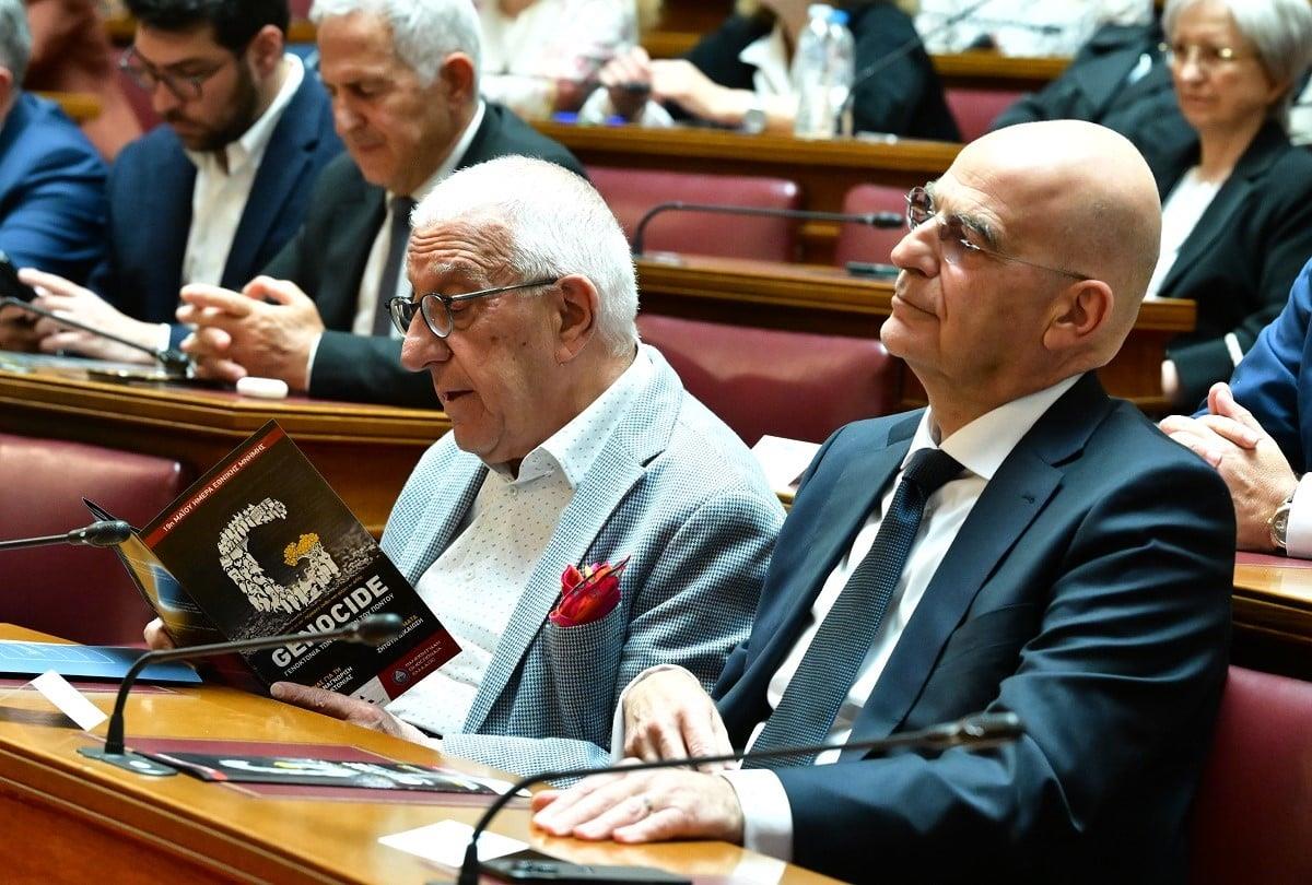 Δένδιας: «Ζήτημα διεθνούς ευθύνης και λογοδοσίας η αναγνώριση της Γενοκτονίας των Ποντίων» - Το μήνυμα Κακλαμάνη | Έθνος