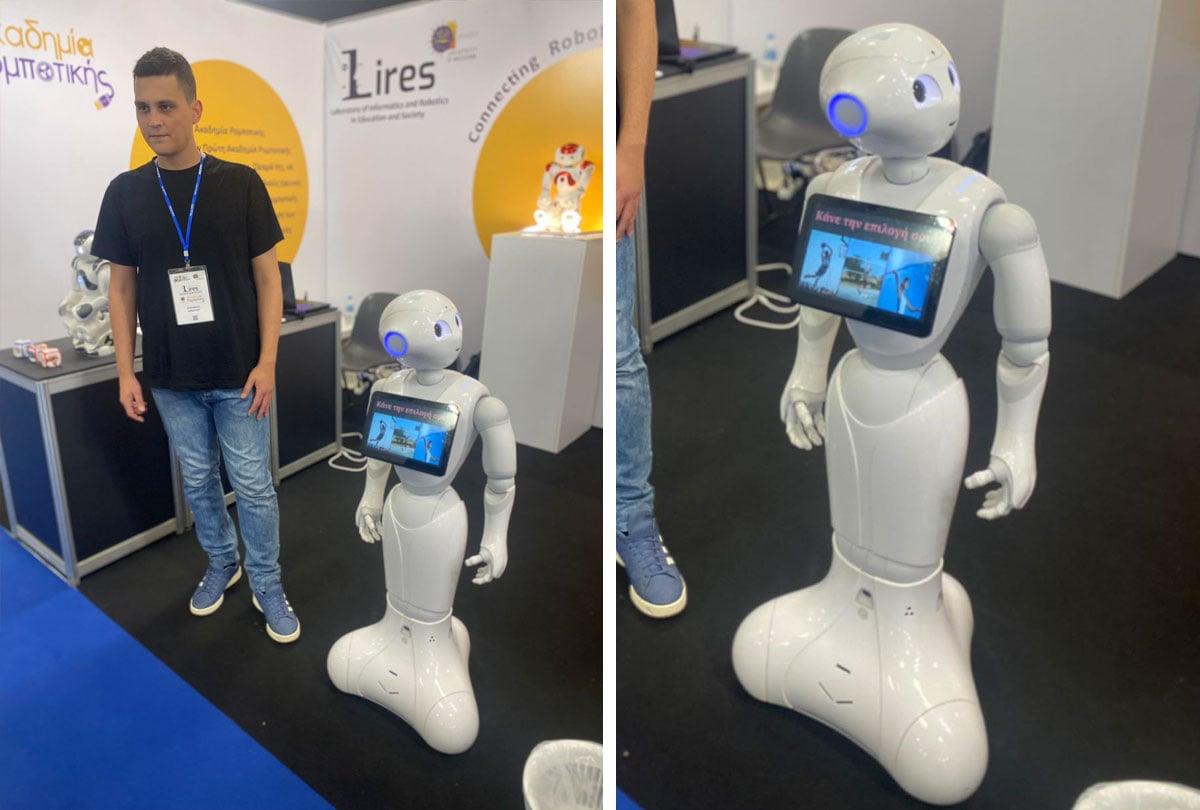 Στη ΔΕΘ ο Γιωρίκας, το ρομπότ του ΠΑΜΑΚ που μιλάει και χορεύει ποντιακά | Έθνος