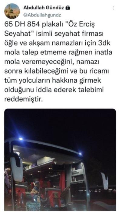 Λεωφορείο Τουρκία Twitter