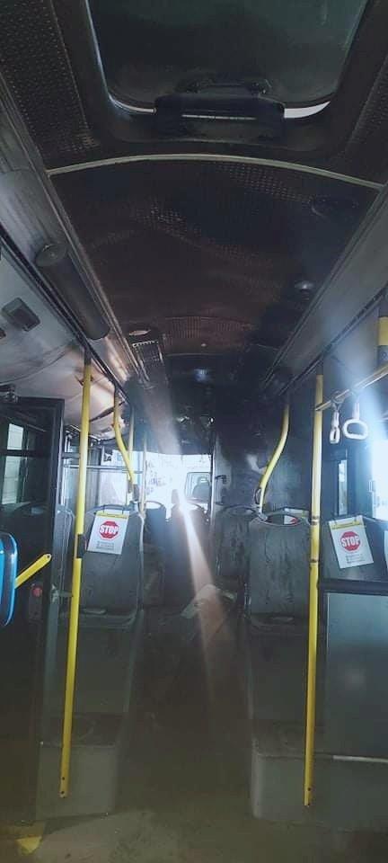 Φωτιά σε λεωφορείο της ΟΣΥ