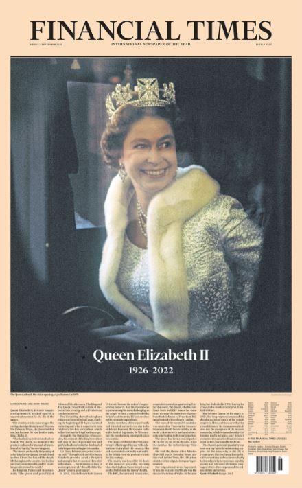 Βρετανικός Τύπος για τον θάνατο της βασίλισσας Ελισάβετ