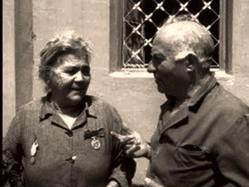 Η Καλλιαρίνα σε μεγάλη ηλικία.