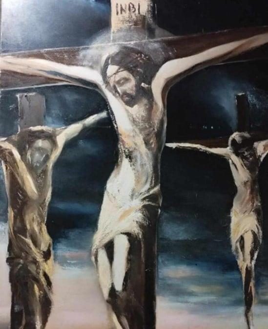 Στέργιος Κοβατσιάδης - Ο Ιησούς με τους ληστές