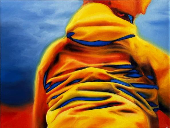 Zoom II, 2026, oil on canvas, 12 x 16 in (Joseph J. Greer/Hyacinth Gallery)