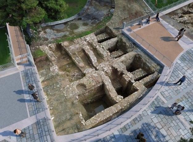 Στο «φως» εντυπωσιακό ρωμαϊκό οικοδομικό συγκρότημα στη Βασιλίσσης Όλγας Στο «φως» εντυπωσιακό ρωμαϊκό οικοδομικό συγκρότημα στη Βασιλίσσης Όλγας
