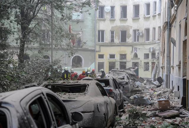 Major Russian air raid on Lviv