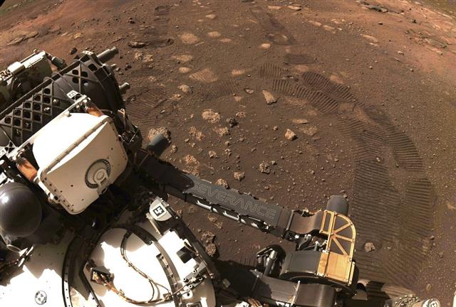 The Perseverance rover has detected organic matter on the Red Planet