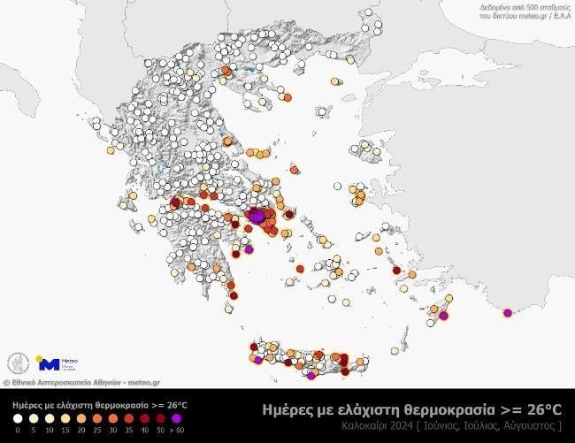 Meteo για καύσωνα