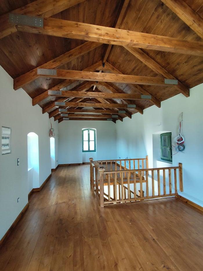 Έργα αποκατάστασης στο πρώην βασιλικό κτήμα στο Τατόι από το υπουργείο πολιτισμού