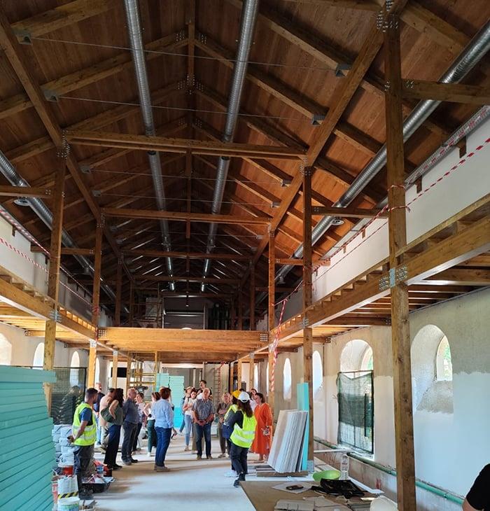 Έργα αποκατάστασης στο πρώην βασιλικό κτήμα στο Τατόι από το υπουργείο πολιτισμού