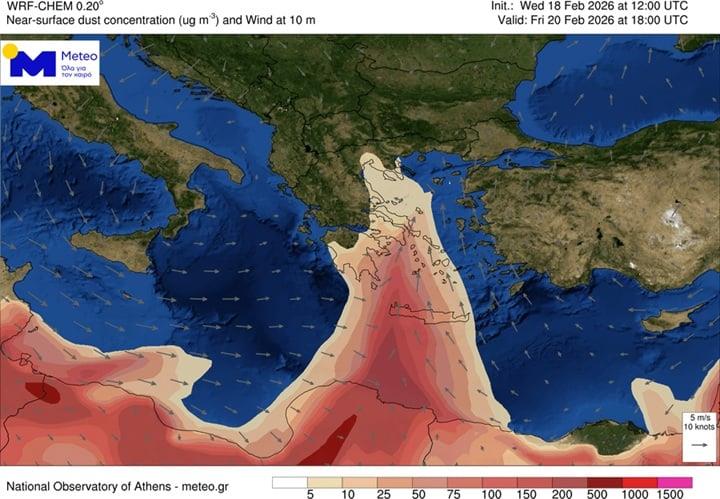 Χάρτης (meteo.gr)