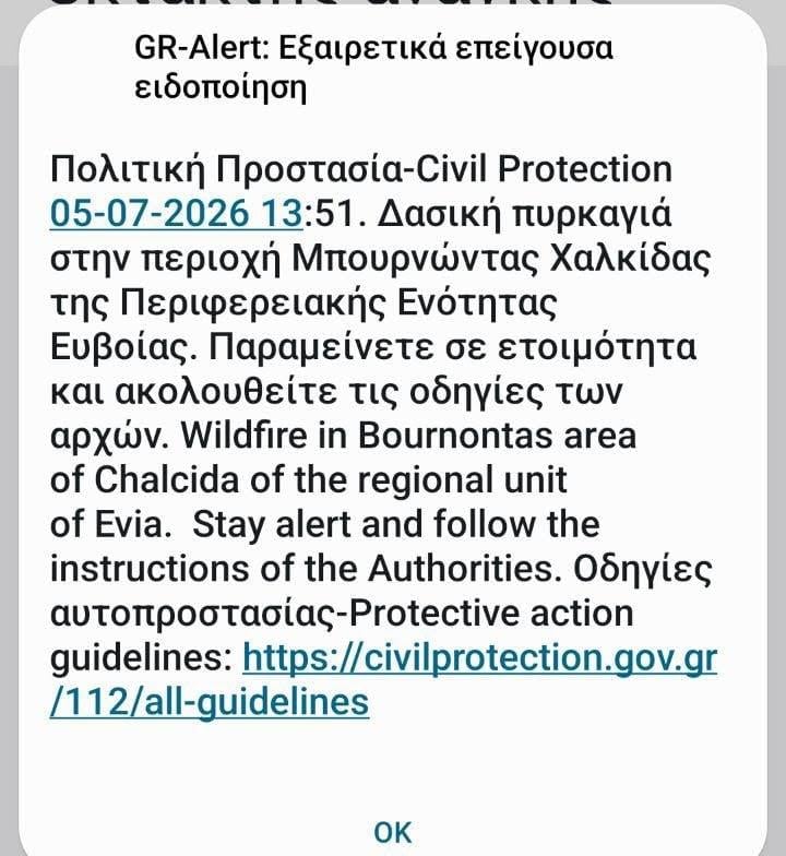 Μήνυμα του 112 Μήνυμα του 112