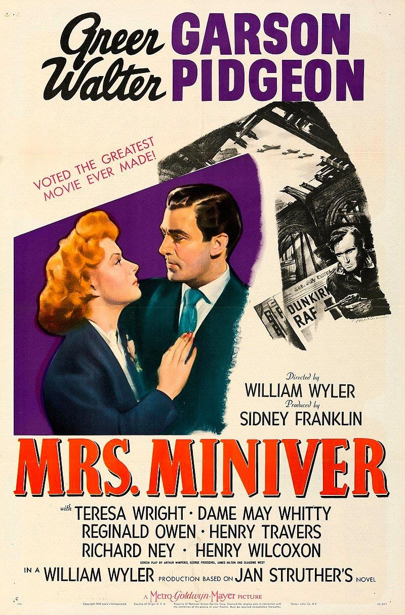 Αφίσα της ταινίας Mrs Miniver