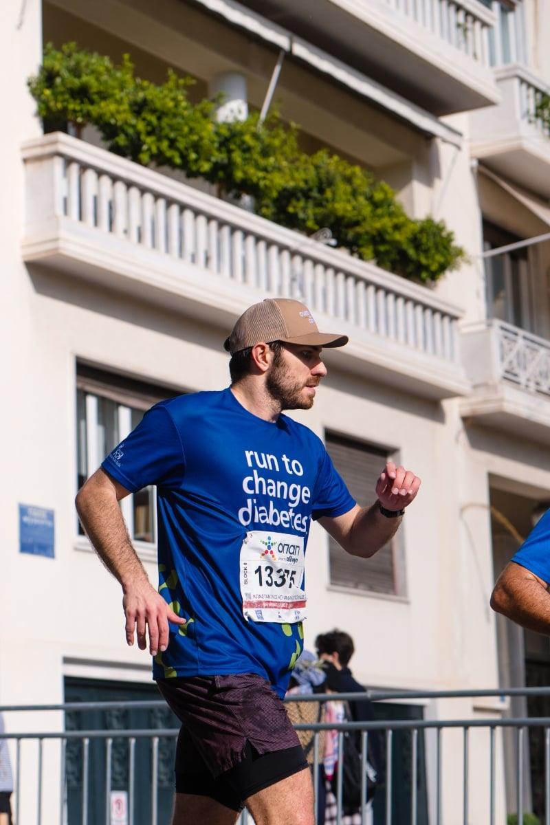 Στιγμιότυπα από τη συμμετοχή της ομάδας “Run to Change Diabetes” στο Μαραθώνιο