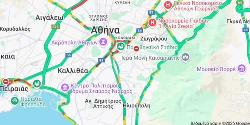 Χάρτης κίνησης