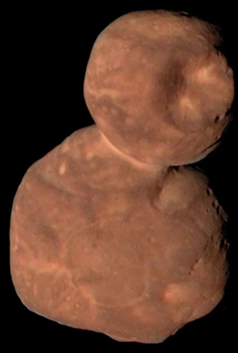 Το New Horizons φωτογράφισε τον Arrokoth τον Δεκέμβριο του 2018 και τον Ιανουάριο του 2019. NASA/APL/SwRI/Roman Tkachenko/STScI (CNN) Το New Horizons φωτογράφισε τον Arrokoth τον Δεκέμβριο του 2018 και τον Ιανουάριο του 2019. NASA/APL/SwRI/Roman Tkachenko/STScI (CNN)