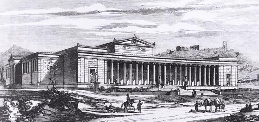 Άποψη του ΕΑΜ το 1865 (ΥΠΠΟΑ) Άποψη του ΕΑΜ το 1865 (ΥΠΠΟΑ)