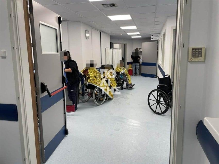 Εικόνες από το νοσοκομείου Χίου (politischios)