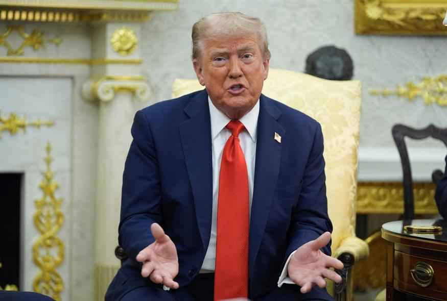 Ο Αμερικανός πρόεδρος Ντόναλντ Τραμπ (ΑP)