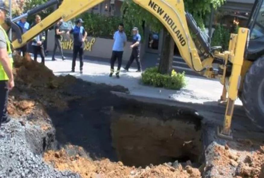 Μυστηριώδες τούνελ ανακαλύφθηκε στην καρδιά της Κωνσταντινούπολης/YouTube Capture