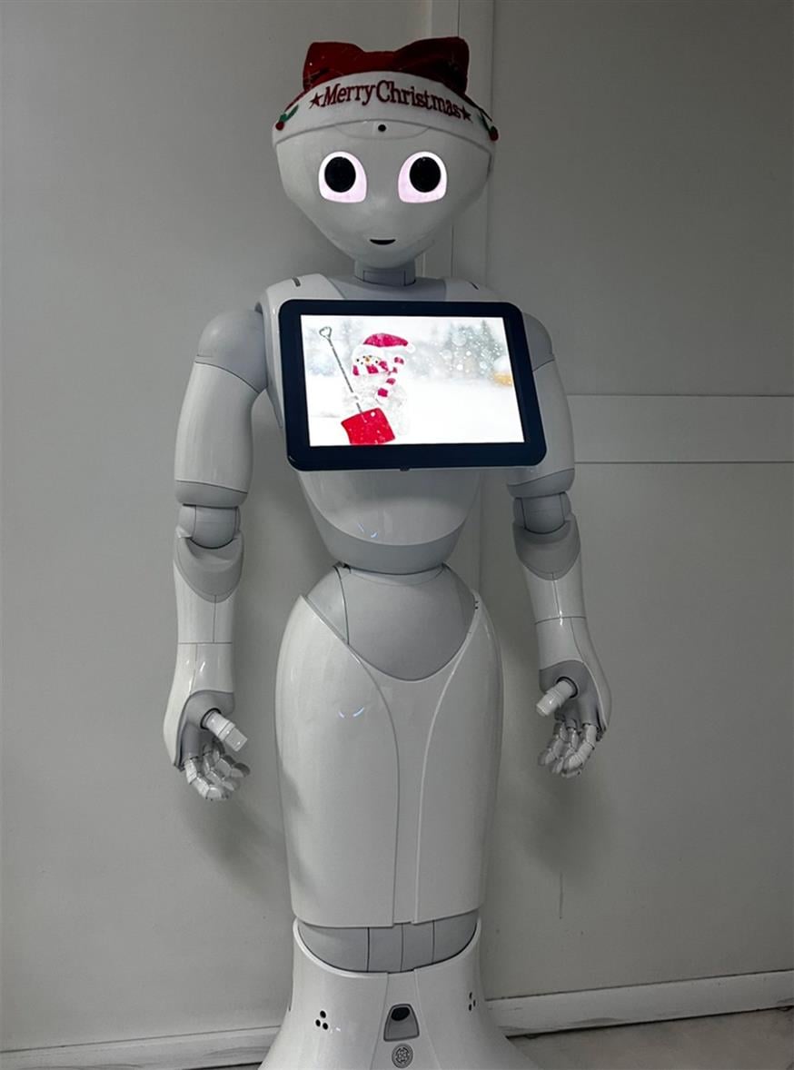 Χριστουγεννιάτικα... ρομπότ