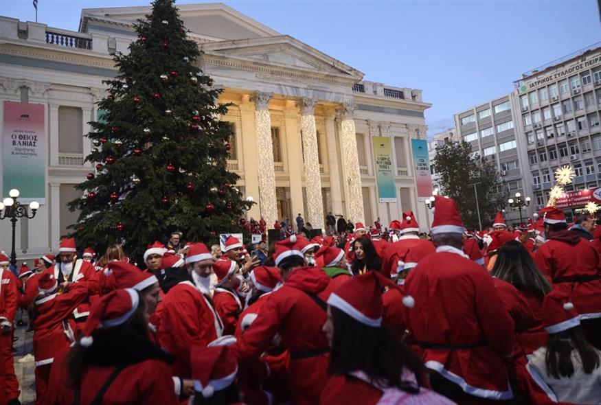 Santa Night Run (EUROKINISSI)