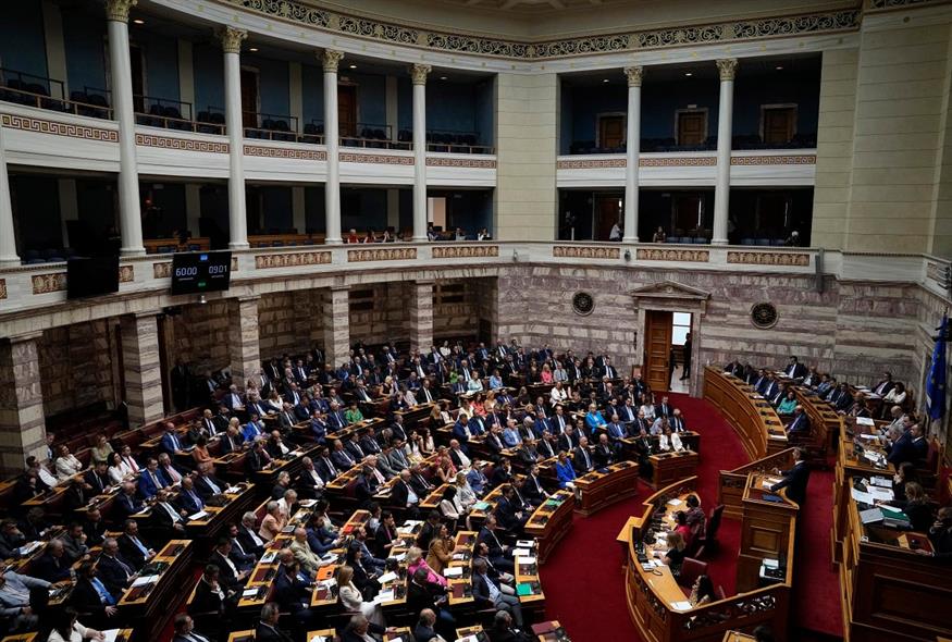 Προγραμματικές Δηλώσεις στη Βουλή (AP Photo/Thanassis Stavrakis)