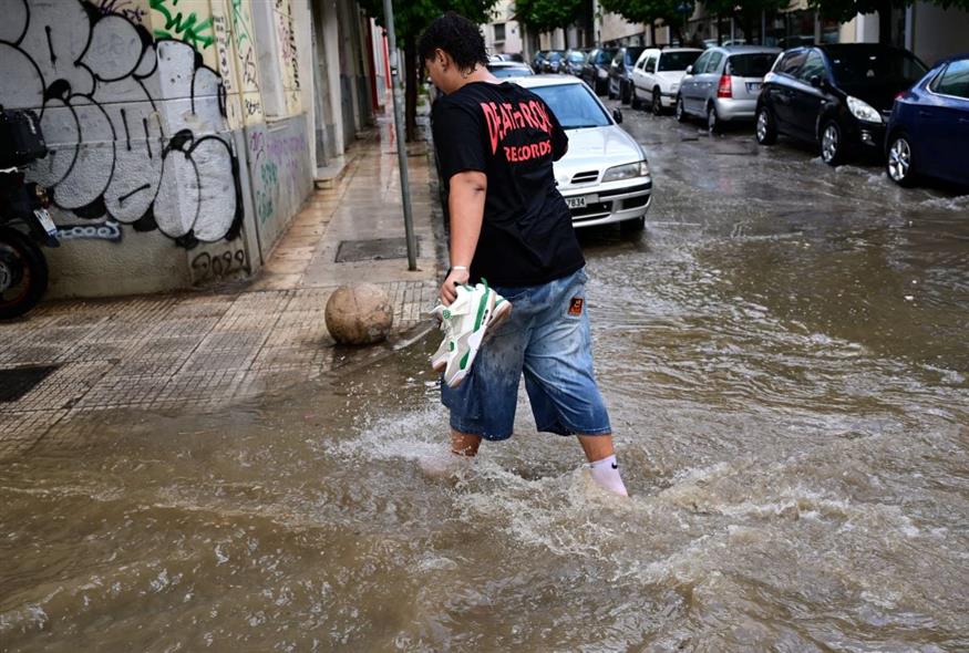 Πλημμύρες στην Αθήνα/EUROKINISSI