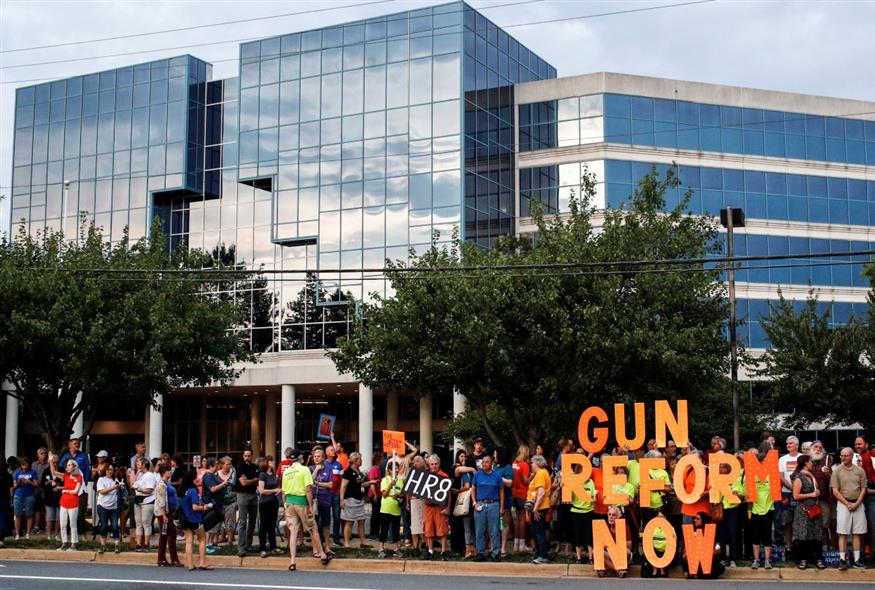 Διαδήλωση κατά της οπλοκατοχής στη Βιρτζίνια/AP Photos
