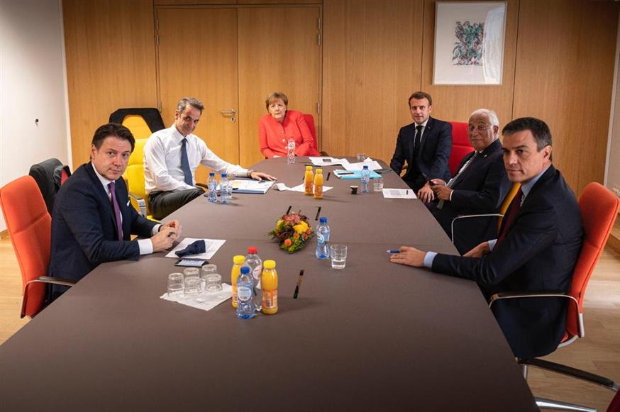 Σύσκεψη του πρωθυπουργού με Ευρωπαίους ηγέτες