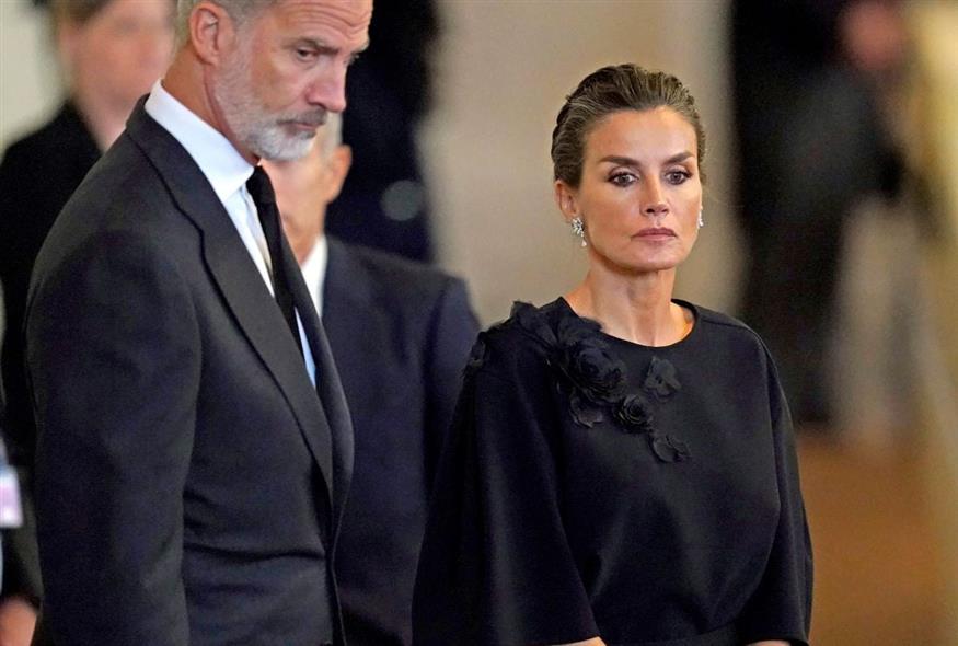 Το βασιλικό ζεύγος της Ισπανίας (φωτογραφία αρχείου/ Associated Press)
