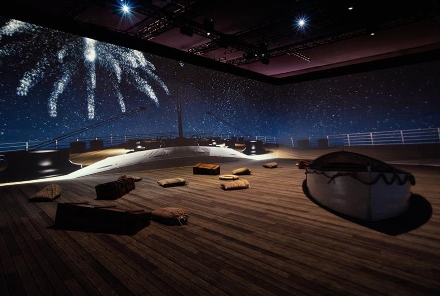 Τιτανικός Titanic, An Immersive Voyage (Copyright: Linus Harwig)