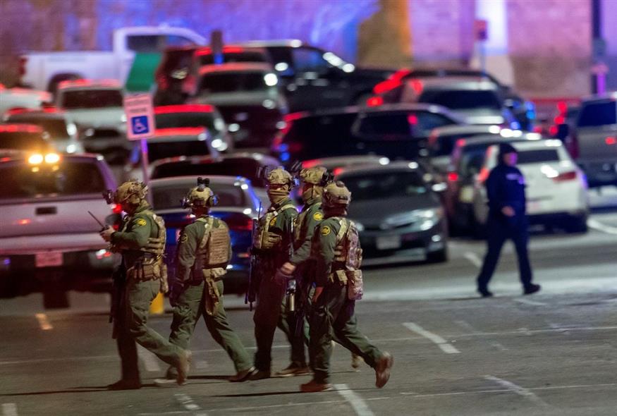 Αστυνομία στο Τέξας (AP Photo/Andres Leighton)