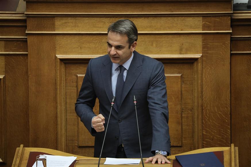 Ο πρωθυπουργός Κυριάκος Μητσοτάκης (Eurokinissi/Στέλιος Μισίνας)