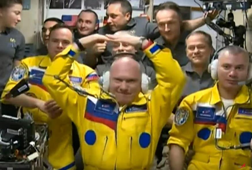 Ρώσοι αστροναύτες στον Διεθνή Διαστημικό Σταθμό (AP)