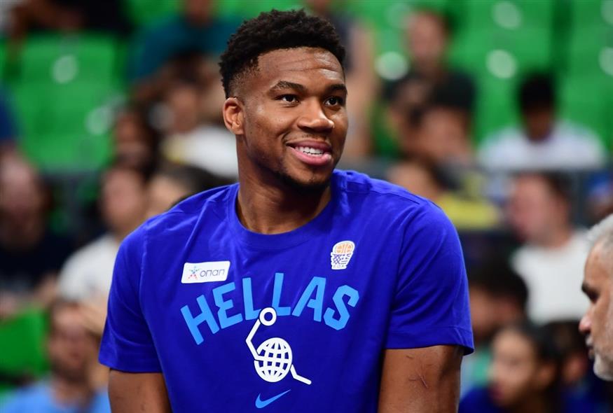 Ο Γιάννης Αντετοκούνμπο (KLODIAN LATO / EUROKINISSI)