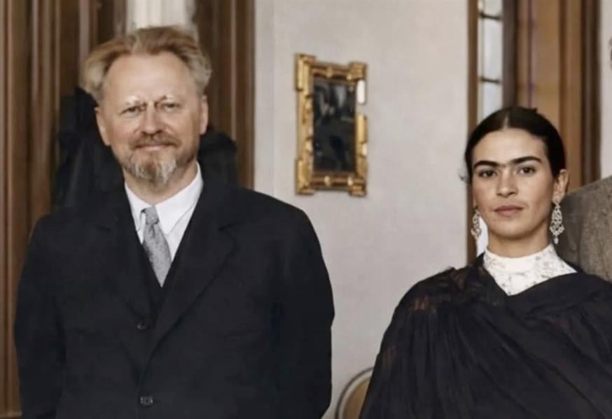 Ο Τρότσκι ήταν 58. Η Φρίντα ήταν 29.