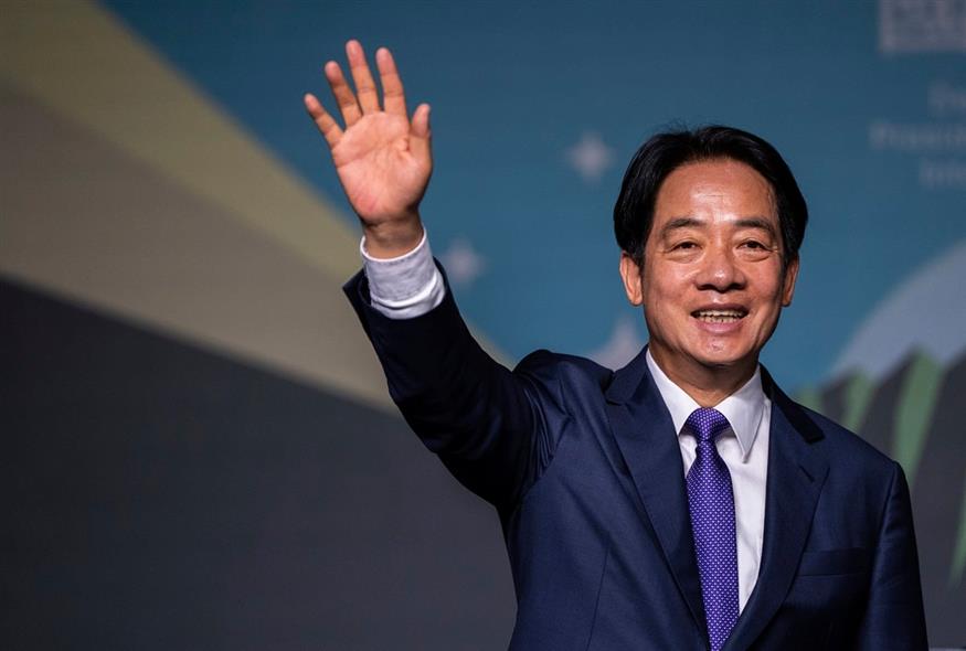 Ο νέος πρόεδρος της Ταϊβάν (AP Photo/Louise Delmotte)
