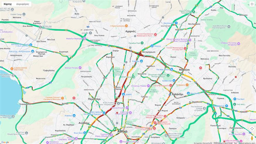 Ο χάρτης της κίνησης