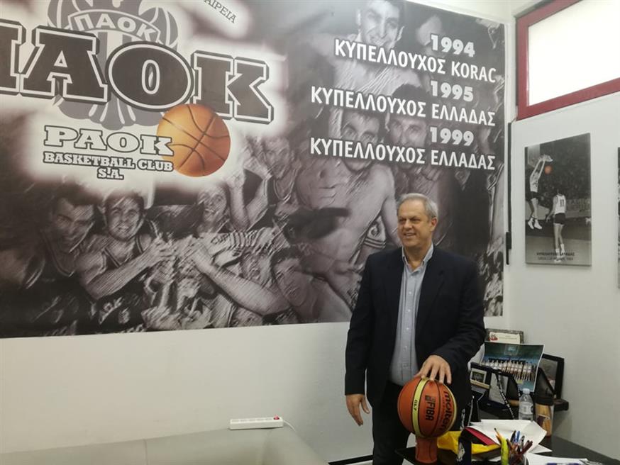 Ο τεχνικός διευθυντής του μπασκετικού ΠΑΟΚ Νίκος Σταυρόπουλος