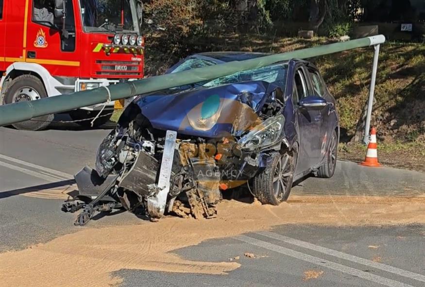 Σοβαρό τροχαίο στην Εκάλη (Orange Press)