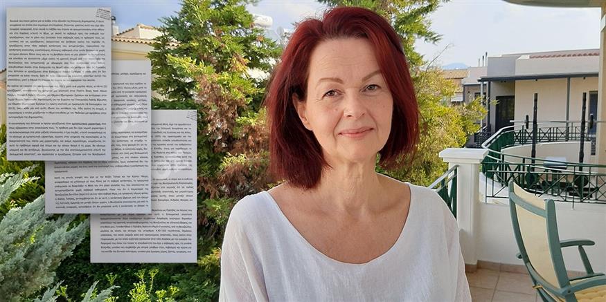 Η Ξένια Μπουζαρανίδου σπάει τη σιωπή της μετά από 8 χρόνια περιμένοντας την εκτέλεση της δικαστικής απόφασης που τη δικαίωσε / φωτό Κ.Ασημακόπουλος ethnos.gr