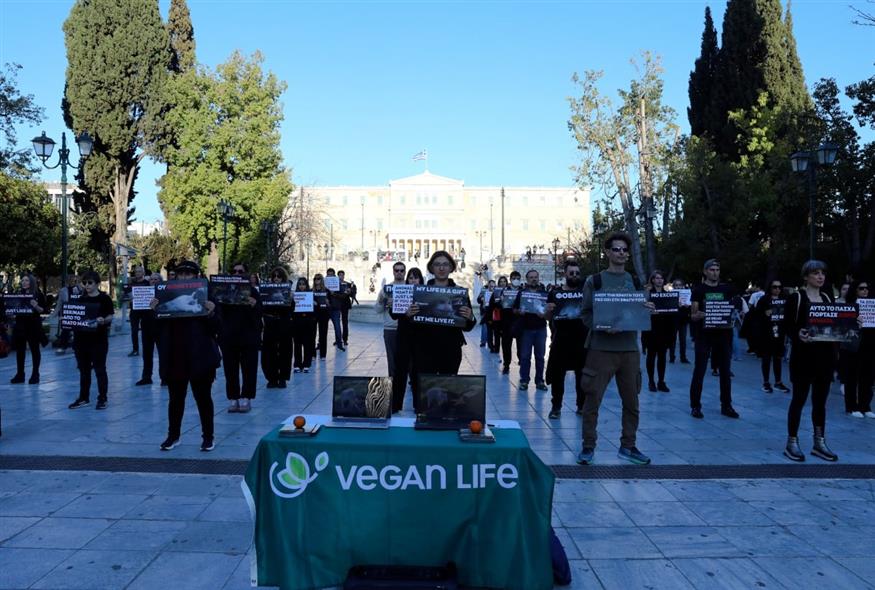 Εικόνα από τη συγκέντρωση (INTIME NEWS / ΜΗΤΡΟΥΣΙΑΣ ΝΙΚΟΣ)