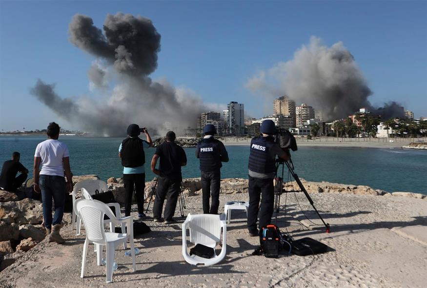 Βομβαρδισμοί στο Λίβανο (AP Photo/Mohammed Zaatari)