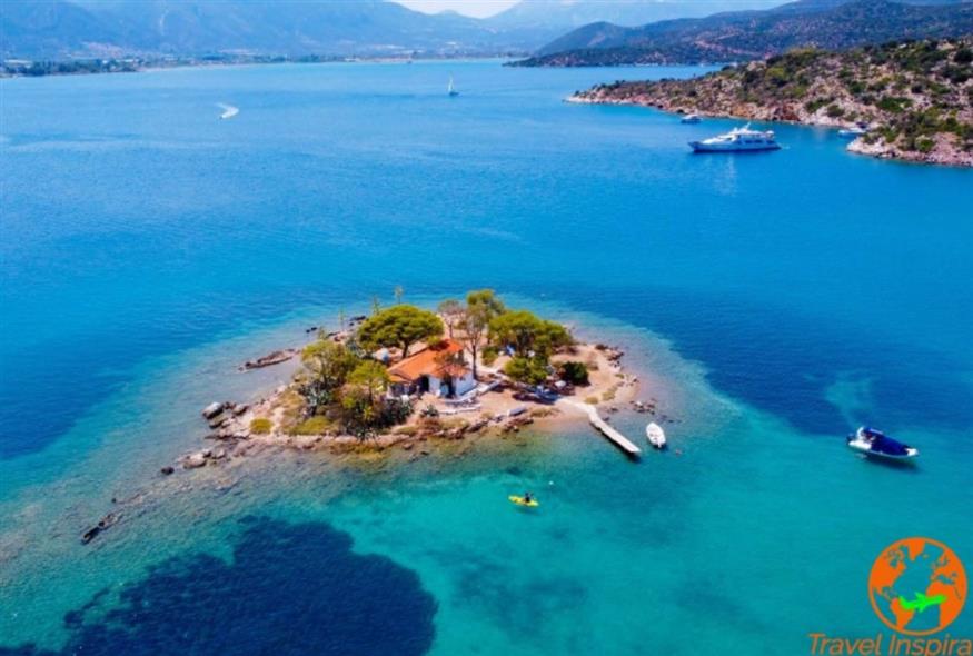Bρίσκεται κοντά στην Αθήνα και είναι το πιο «ερωτικό» νησάκι της Ελλάδας