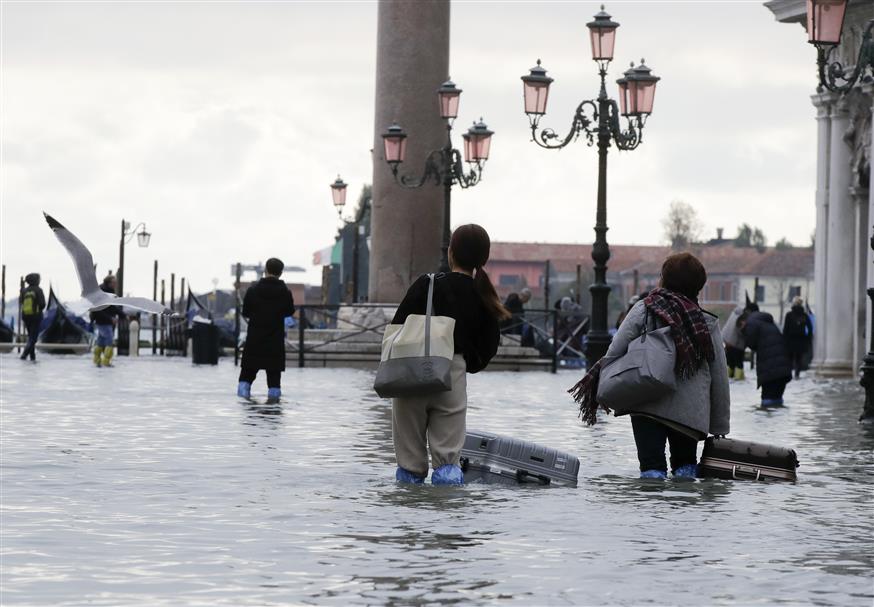 Πλημμύρες στη Βενετία/AP Images