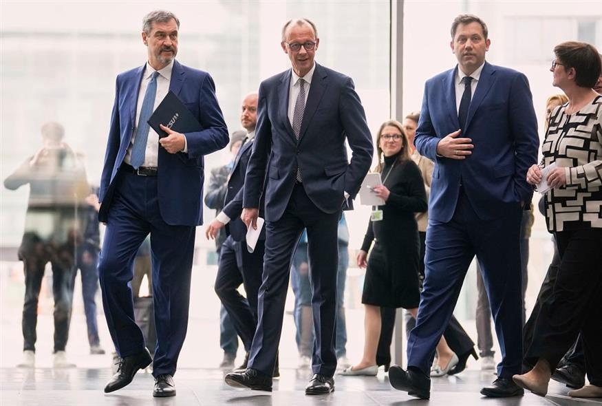 Ο Φρίντριχ Μερτς (AP Photo/Ebrahim Noroozi)