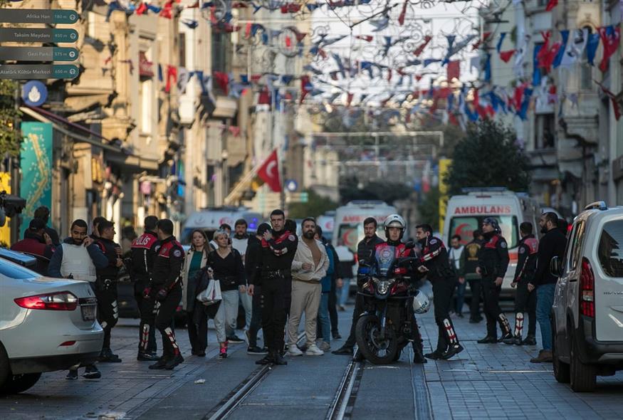 Τρομοκρατική επίθεση στην Κωνσταντινούπολη/ AP (gallery)
