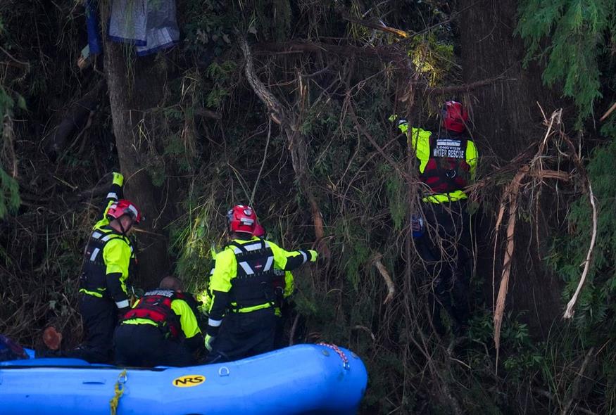 Πλημμύρες στο Τέξας (AP Photo/Julio Cortez)