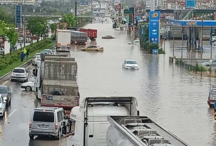 Πλημμύρες στην Άγκυρα